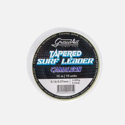 Grauvell Camaleon Tapered Surf Leader 15 mts. - Grauvell