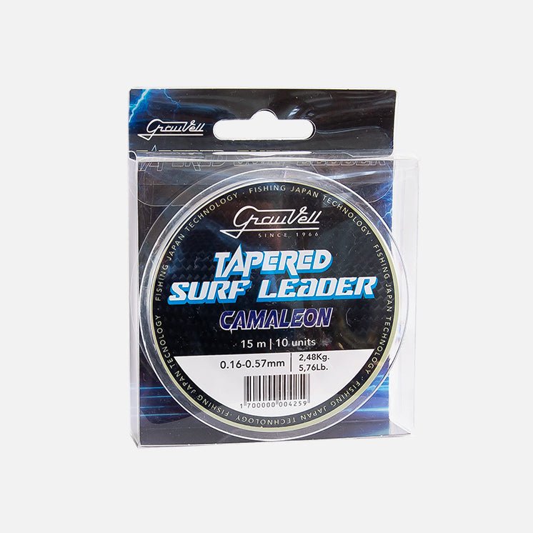 Grauvell Camaleon Tapered Surf Leader 15 mts. - Grauvell