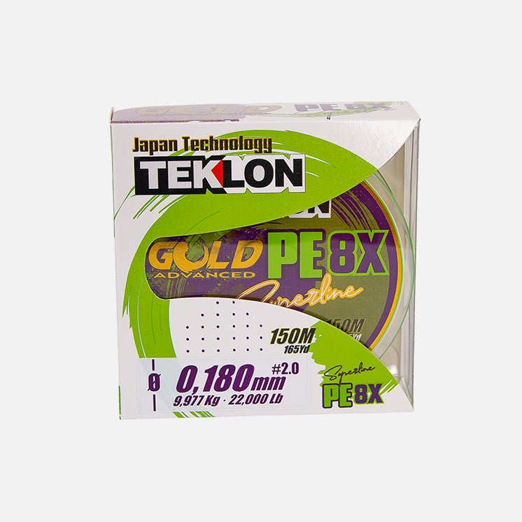 Teklon Gold PE 8X Superline 150 mts. - Grauvell