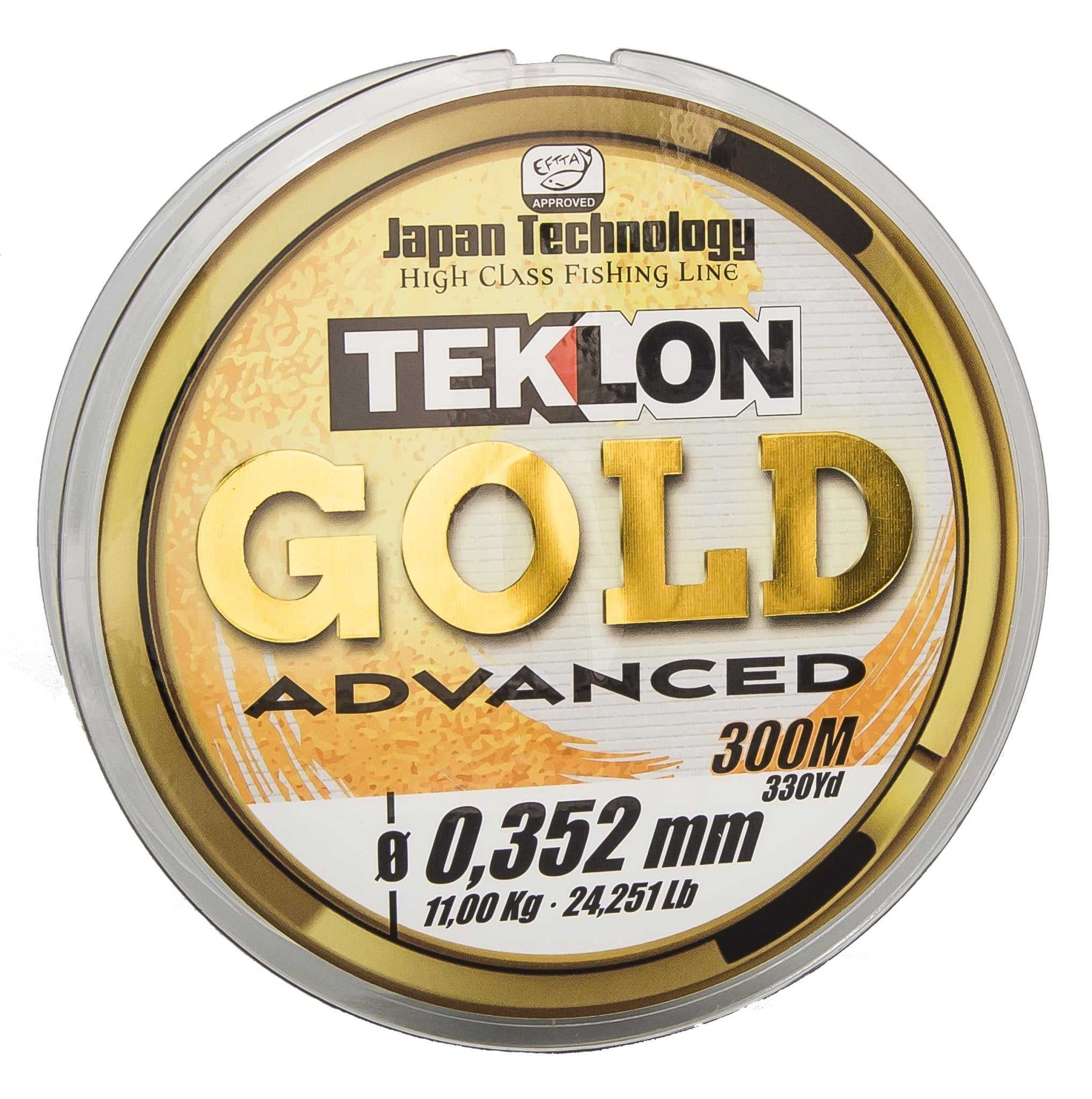 Hilo de pesca Teklon Gold Advanced 300 mts.
